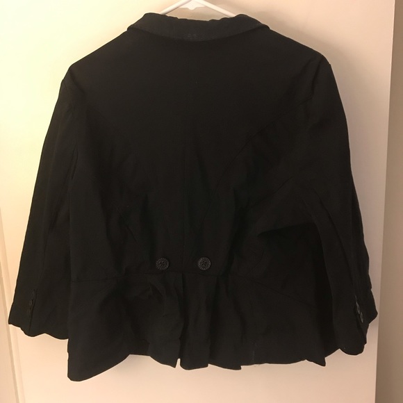 Lane Bryant Black Cropped Blazer - Picture 5 of 5